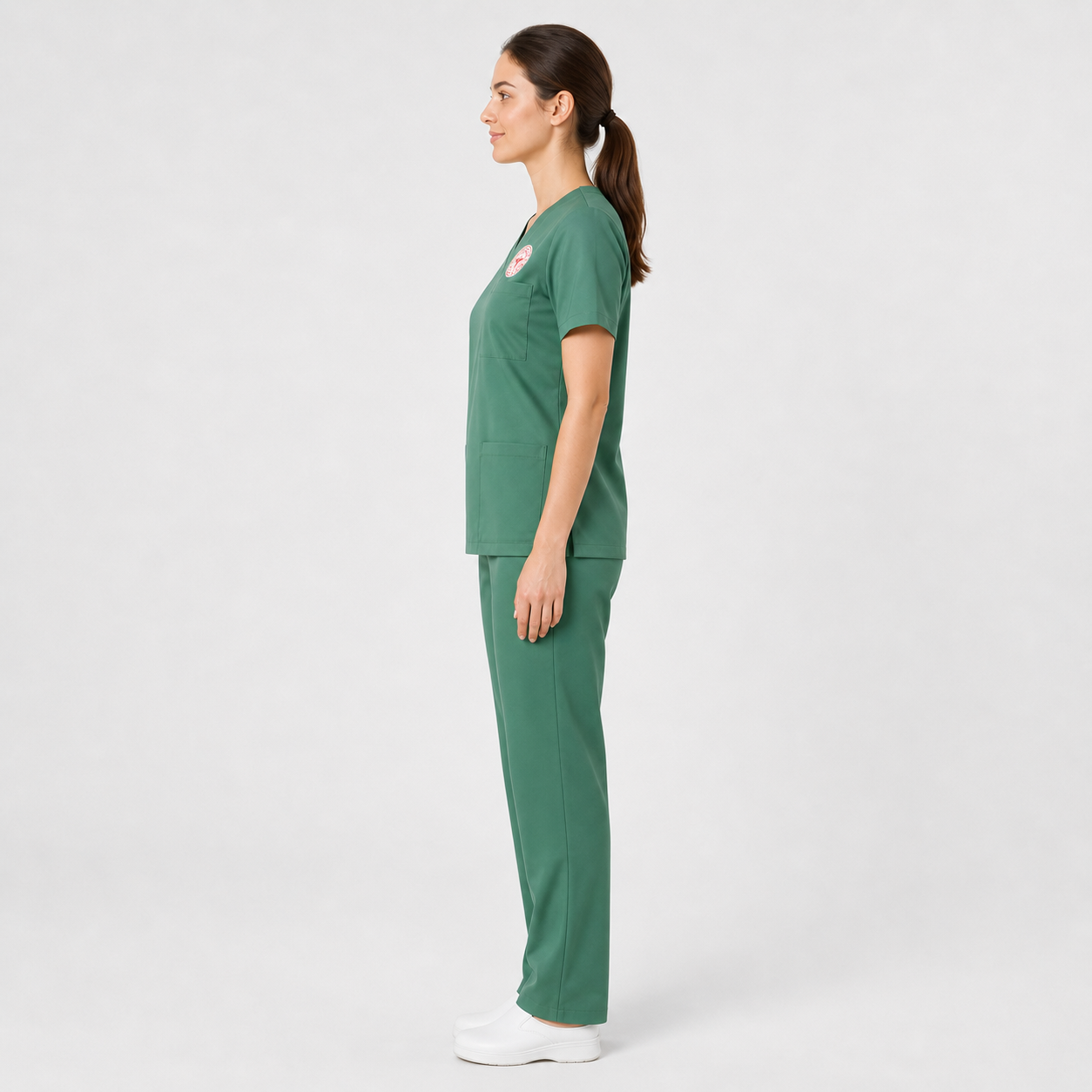 Sebat® 4Stretch™ Ameliyathane Personel Takımı Yan Profil - Likralı