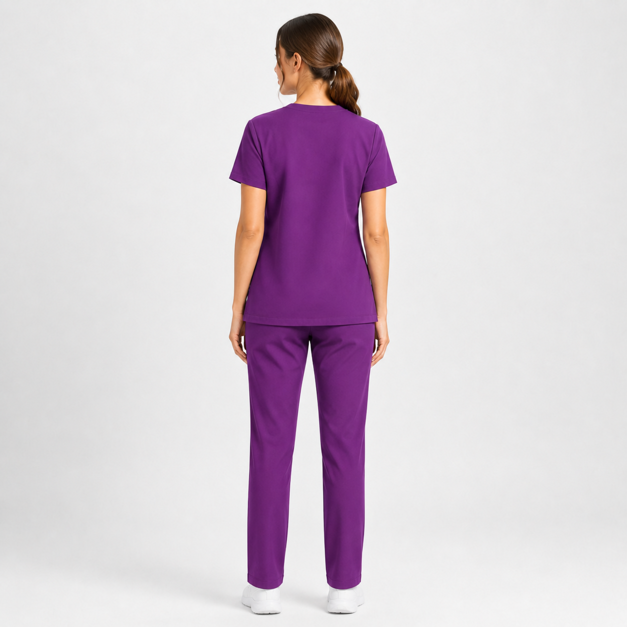 Sebat® 4Stretch™ Ebe Forması Arka Görünüm - Boru Paça Pantolon Detayı