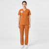 Sebat® 4Stretch Esnek Turuncu Kadın Klinik Destek Forması Takımı - 2026 Yönetmelik Uyumlu (Orange Ochre)