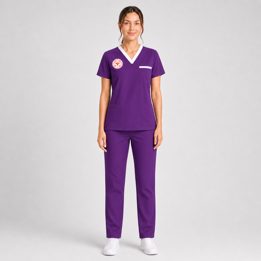 Sebat® 4Stretch™ Sorumlu Ebe Forması - Beyaz Şerit Detaylı
