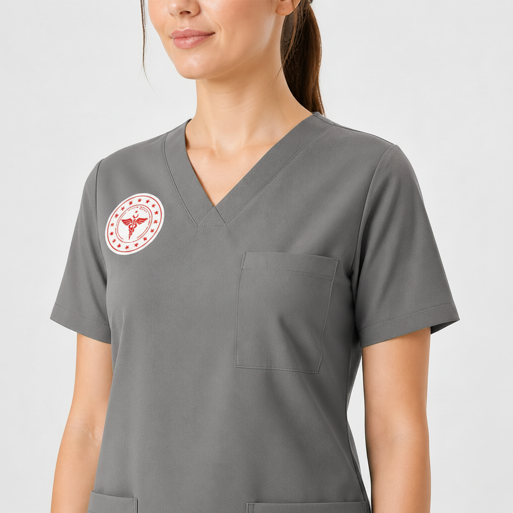 Sebat® 4Stretch™ Neutral Gray Forması Kumaş ve Boru Paça Detayı