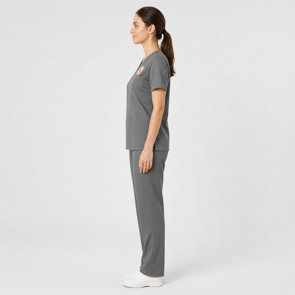 Sebat® 4Stretch™ Teknik Hizmetler Sınıfı Takımı Yan Profil - Gri