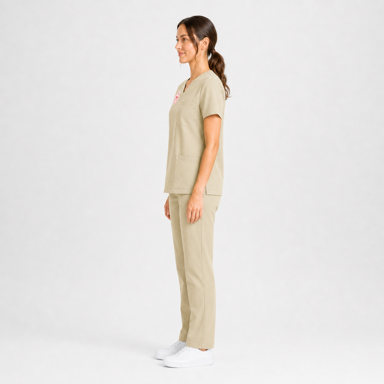 Sebat® 4Stretch™ Sağlık Teknikeri Takımı Yan Profil - Moth